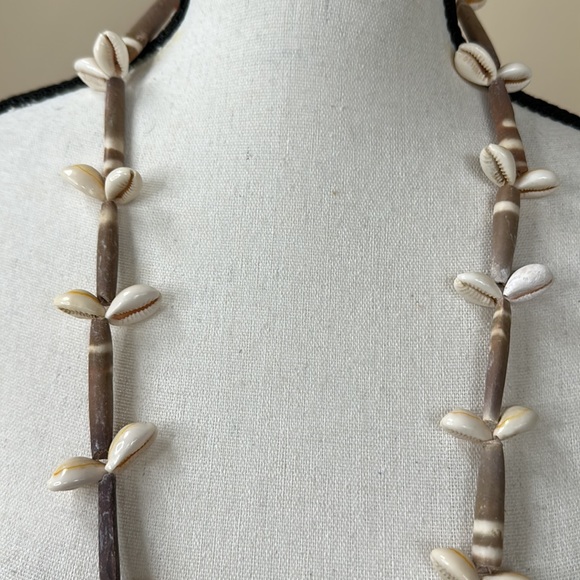 Unique Boho Long Sea Shell Necklace - Picture 4 of 5